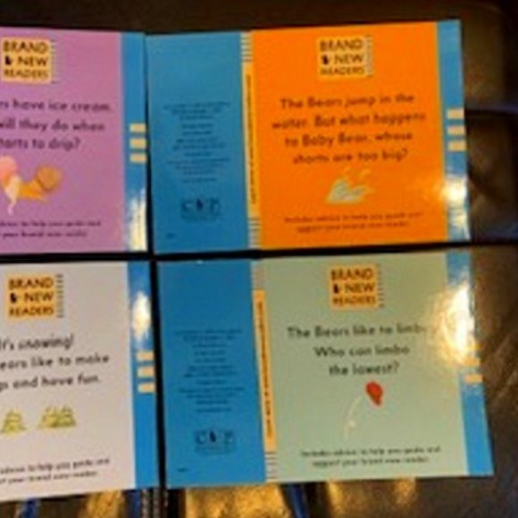 NEW 4 Books Set Brand New Readers: Three Little Bears Paperback - Picture 4 of 4